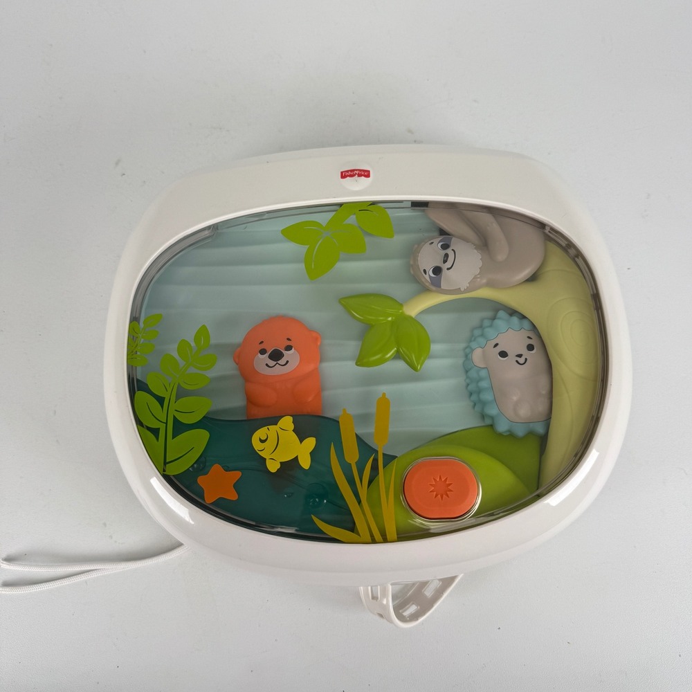 Fisher-Price Settle & Sleep Projection Soother FXC59 White Sloth Otter Hedgehog